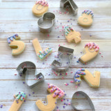 Number 8 Tin-Plated Cookie Cutter