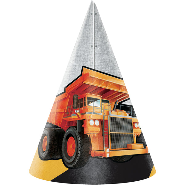 Construction Party Hats