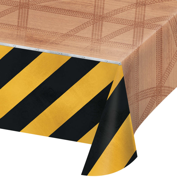 Construction Party Paper Tablecover All Over Print