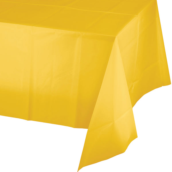 Plastic Tablecover School Bus Yellow