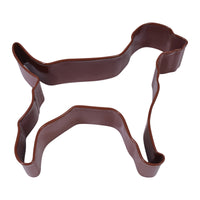 Dog Poly-Resin Coated Cookie Cutter Brown