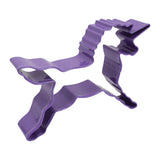 Unicorn Poly-Resin Coated Cookie Cutter Purple