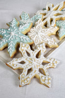 Snowflake Poly-Resin Coated Cookie Cutter Set