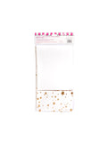Gold Star Square Treat Boxes with Window Foil