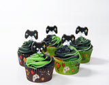 Gaming Party Cupcake Cases