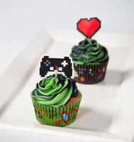 Gaming Party Cupcake Cases