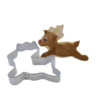 Mini Reindeer Tin-Plated Cookie Cutter