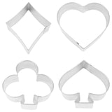 Card Night Tin-Plated Cookie Cutter Set