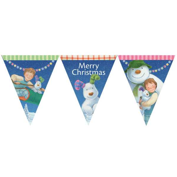 The Snowman™ and The Snowdog Paper Bunting