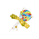 Gold Star Cookie/Lollipop Cello Treat Bags with Twist Ties