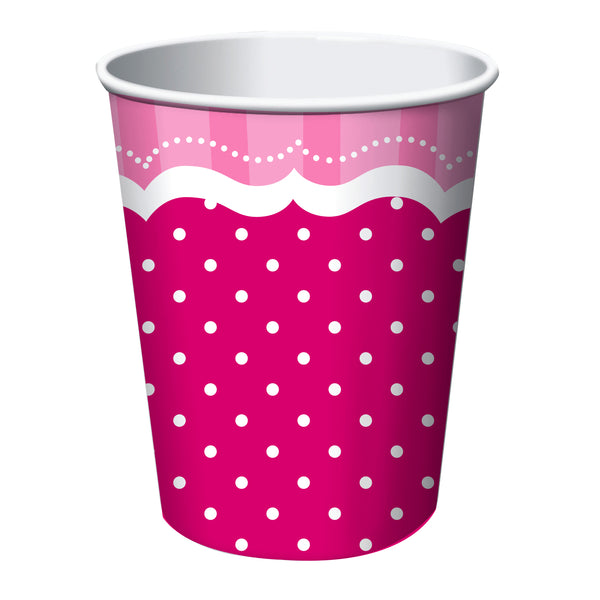 Perfectly Pink Paper Cups