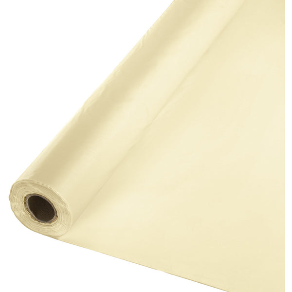Plastic Table Roll Ivory