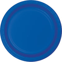 Celebrations Value Paper Dinner Plates Cobalt Blue