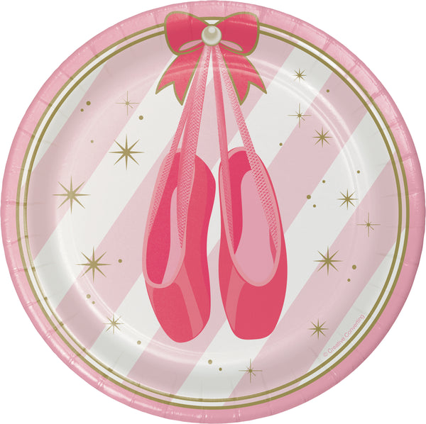 Twinkle Toes Paper Lunch Plates Sturdy Style