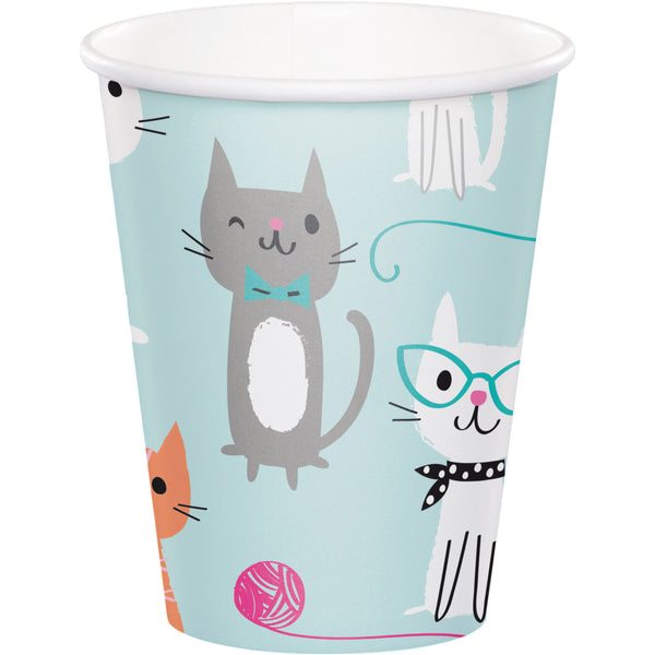 Purrfect Party Paper Cups