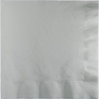 Celebrations Value Lunch Napkins Shimmering Silver 2 ply