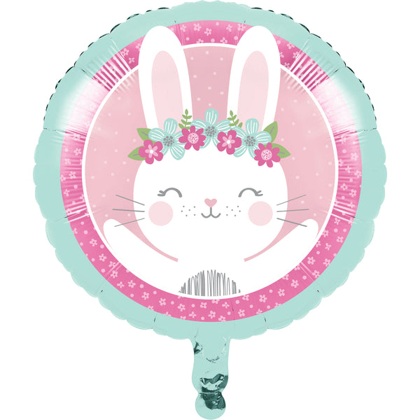 Birthday Bunny Foil Balloon