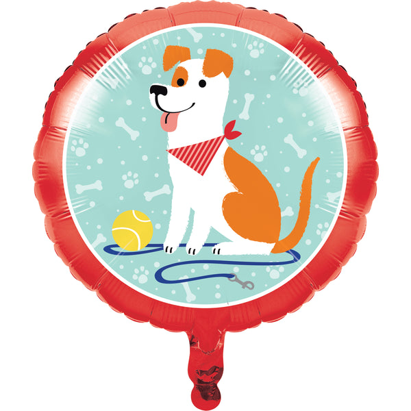 Dog Party Foil Balloon