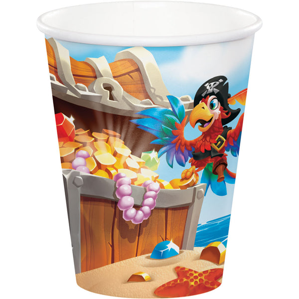 Pirate Treasure Paper Cups