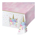 Unicorn Baby Plastic Tablecover All Over Print