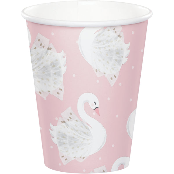 Stylish Swan Party Paper Cups
