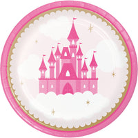 Celebrations Value Little Princess Party Paper Dinner Plates