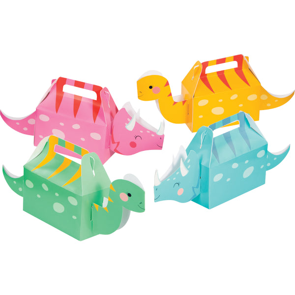 Girl Dino 3D Treat Boxes