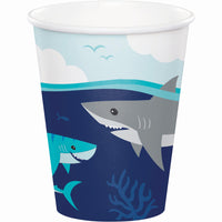 Shark Party Paper Cups