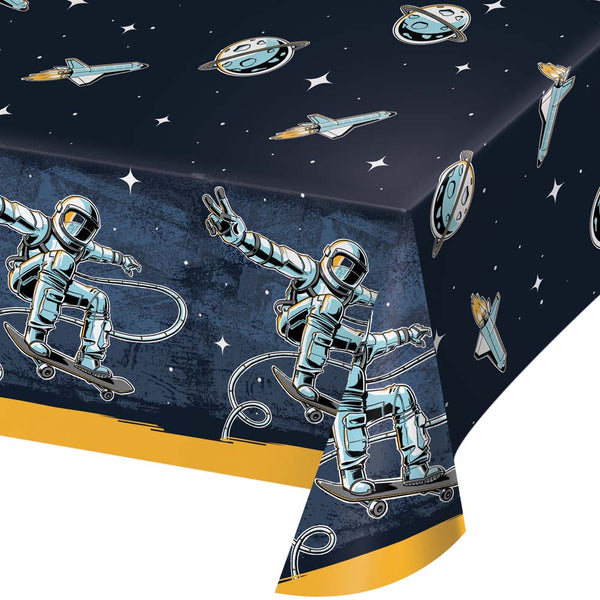 Space Skater Paper Tablecover All Over Print