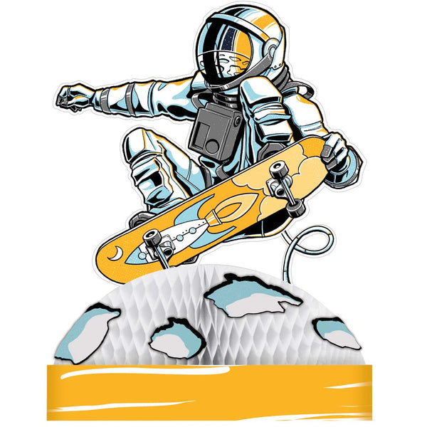Space Skater Honeycomb Centrepiece