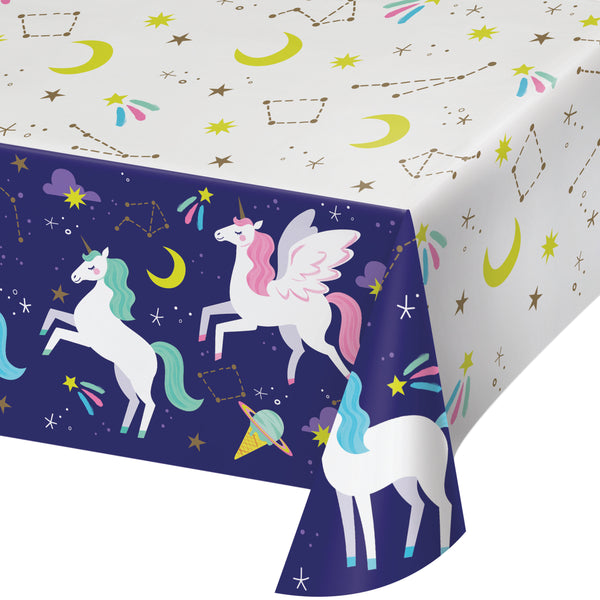 Unicorn Galaxy Paper Tablecover All Over Print