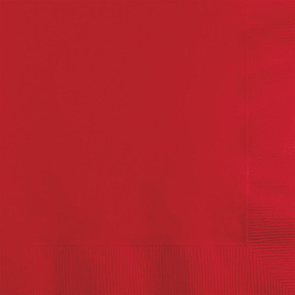 Celebrations Value Lunch Napkins Classic Red 2 ply