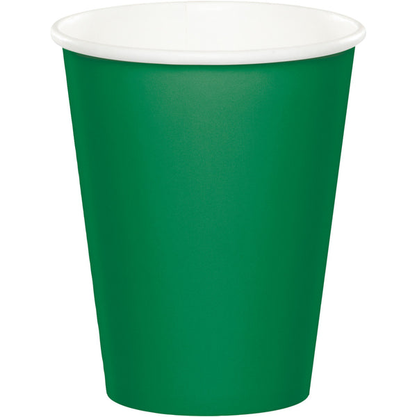 Paper Cups Emerald Green