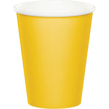 Celebrations Value Paper Cups School Bus Yellow