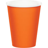 Celebrations Value Paper Cups Sunkissed Orange