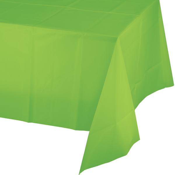 Plastic Tablecover Fresh Lime