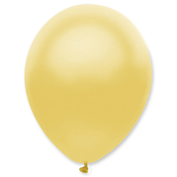 Ivory Pearlescent Solid Colour Latex Balloons Bulk
