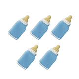 Baby's Bottle Sugarcraft Toppers Blue