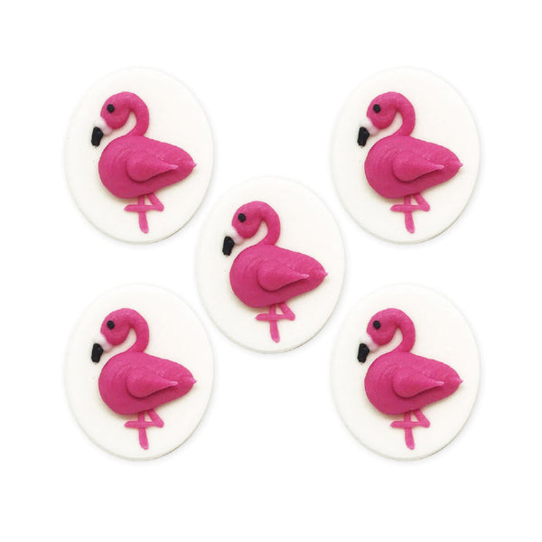 Tropical Flamingo Sugarcraft Toppers
