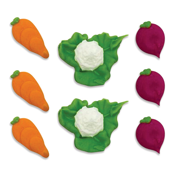 Vegetable Patch Sugarcraft Toppers